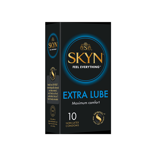 Skyn - Extra lube - Dunne condooms met extra glijmiddel - 10 stuks